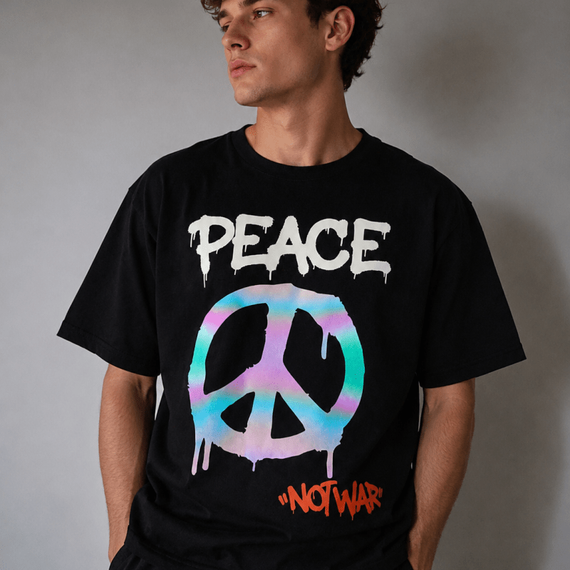 ArtiFacture PEACE NOT WAR Graphic T-Shirt