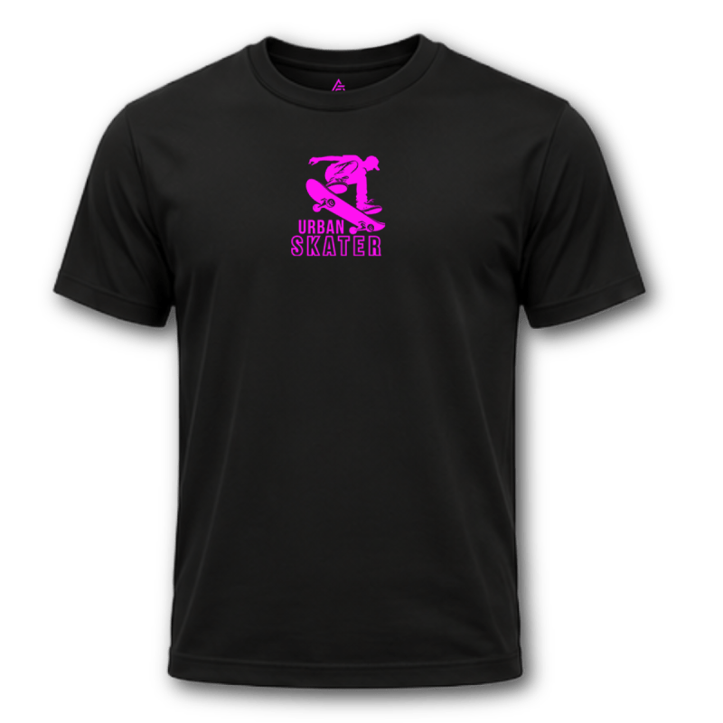 ArtiFacture URBAN SKATER Heliotrope Graphic T-Shirt