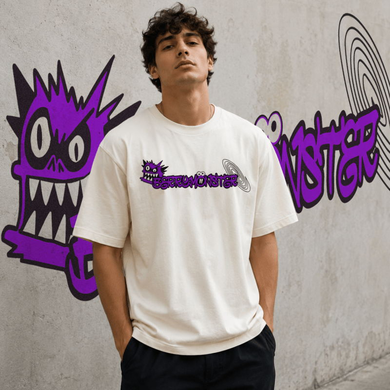 ArtiFacture Urban Berry Monster Graphic T-Shirt