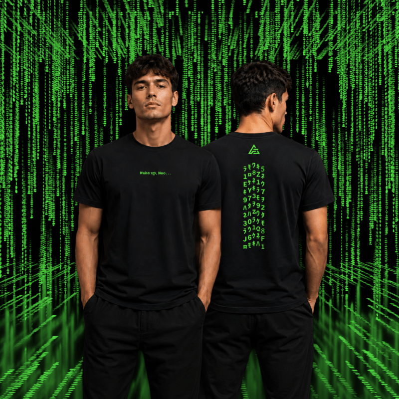 ArtiFacture WAKE CODE Graphic T-Shirt